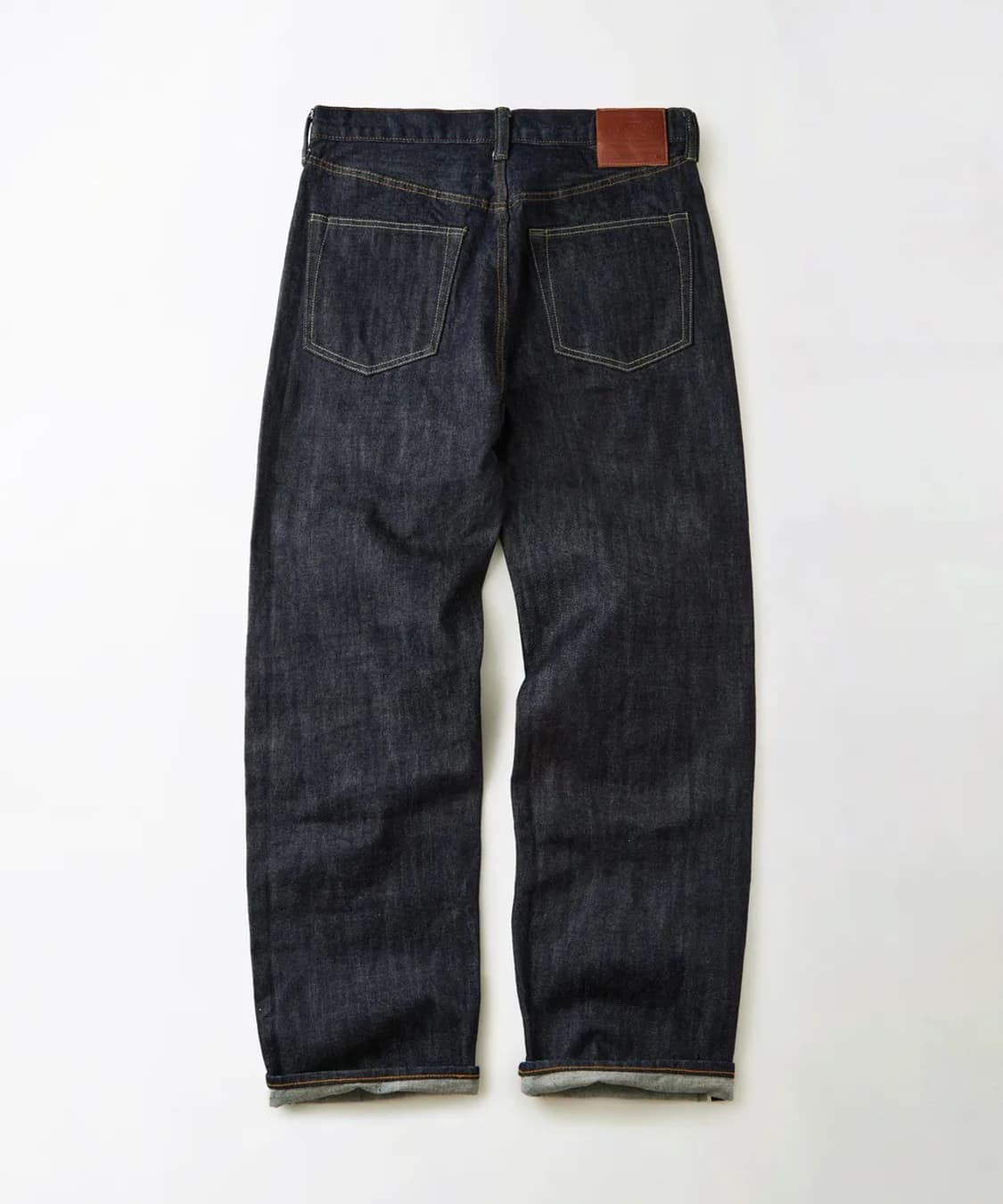 아웃스탠딩 40S SELVEDGE STRAIGHT PANTS 인디고 상품이미지2