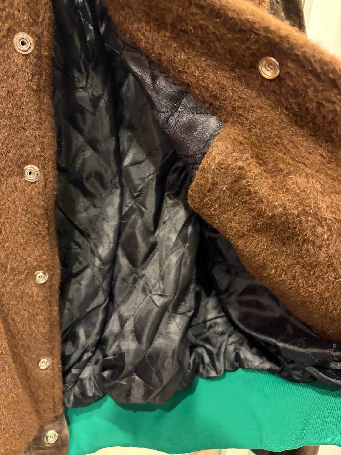 Vtg 빈티지 스웨이드 바시티 자켓 상품이미지7