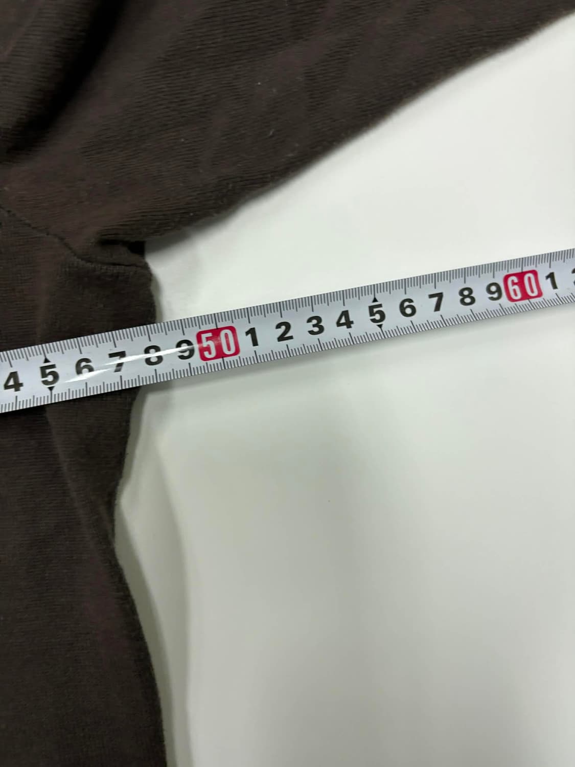 폴로 랄프로렌 빅포니 초코브라운 핀터깔 하프집 코튼 니트(L) 상품이미지7