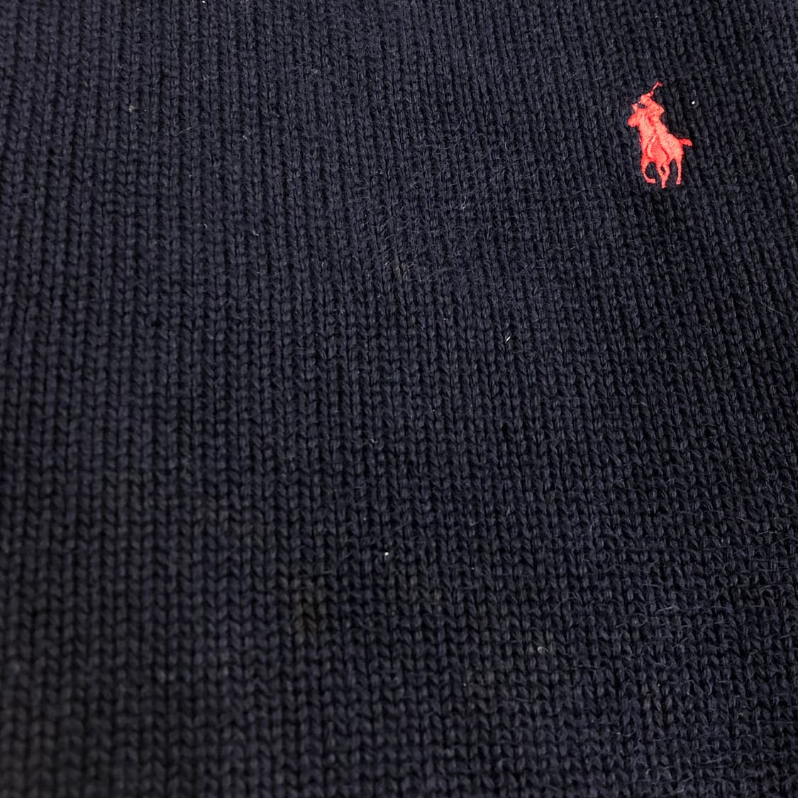 폴로 랄프로렌 네이비 코튼 니트 상품이미지5