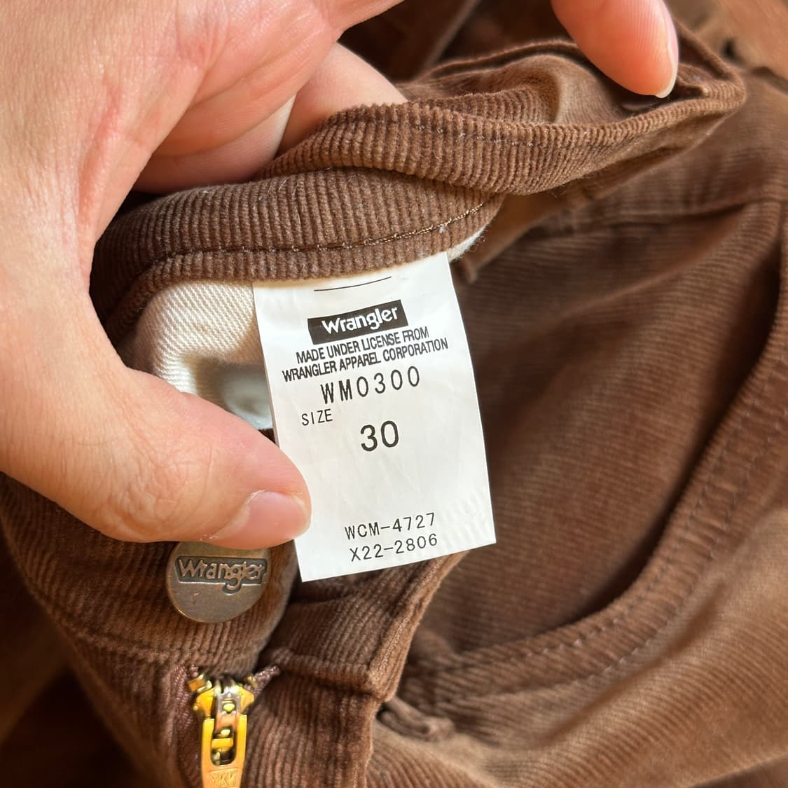 Wrangler corduroy pants 상품이미지6