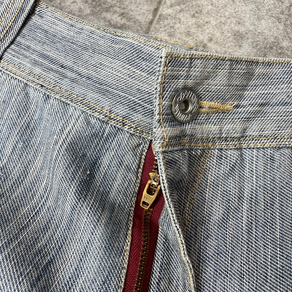 Splend Y2K 데님 와이드 카고 팬츠 상품이미지5