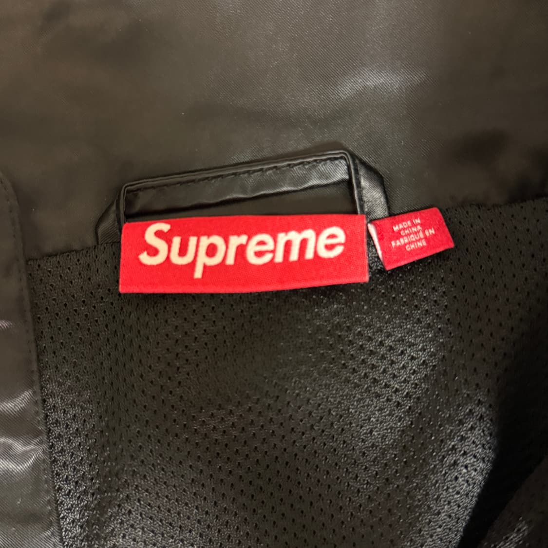 25ss 슈프림 사틴 파이팅 풀오버 블랙 xl 상품이미지2