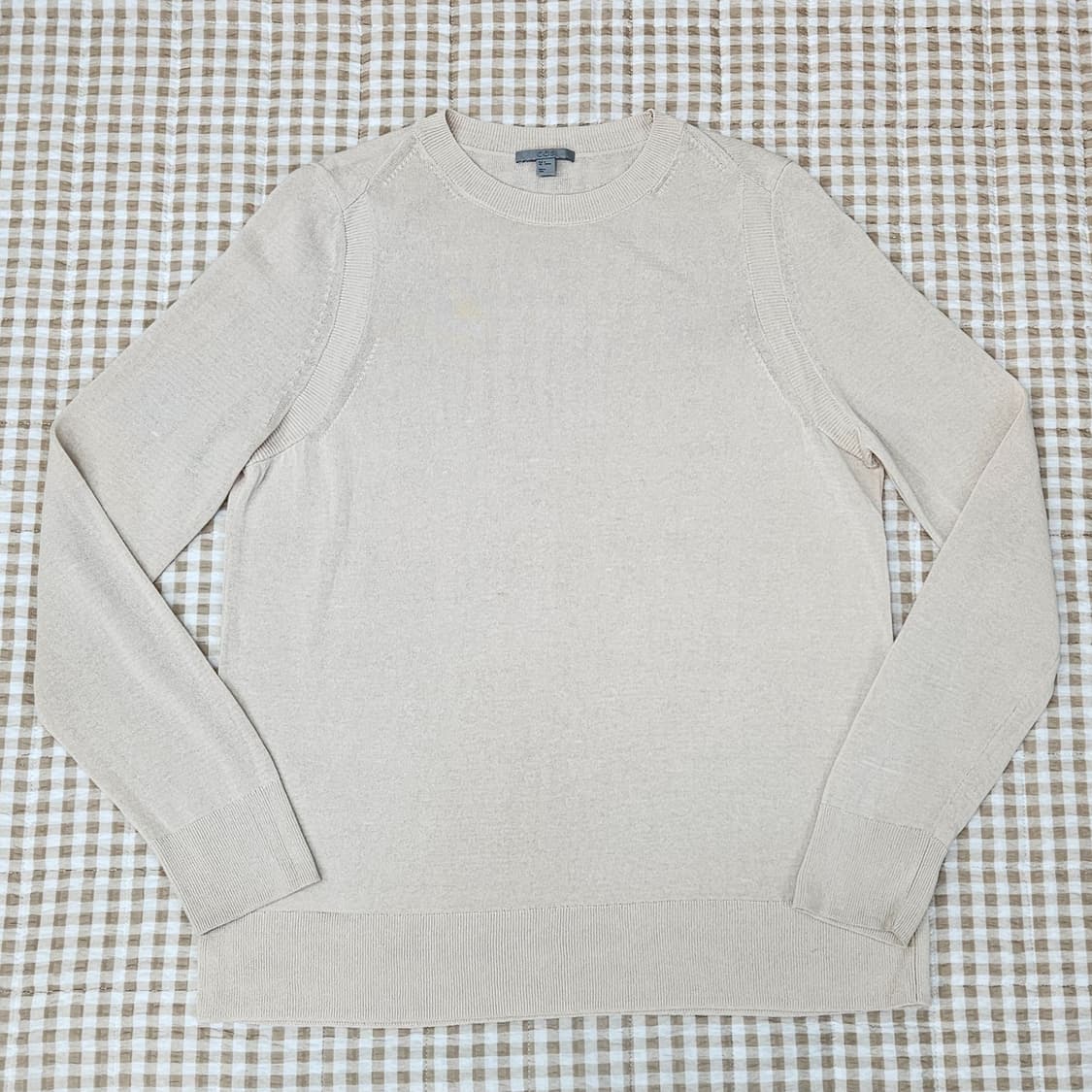 COS 코스 얇은 슬리브 면티 남자100 상품이미지1