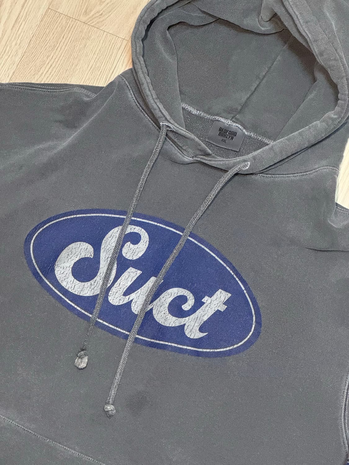 90‘s 스타일 FUCT 오마쥬 후드 상품이미지2