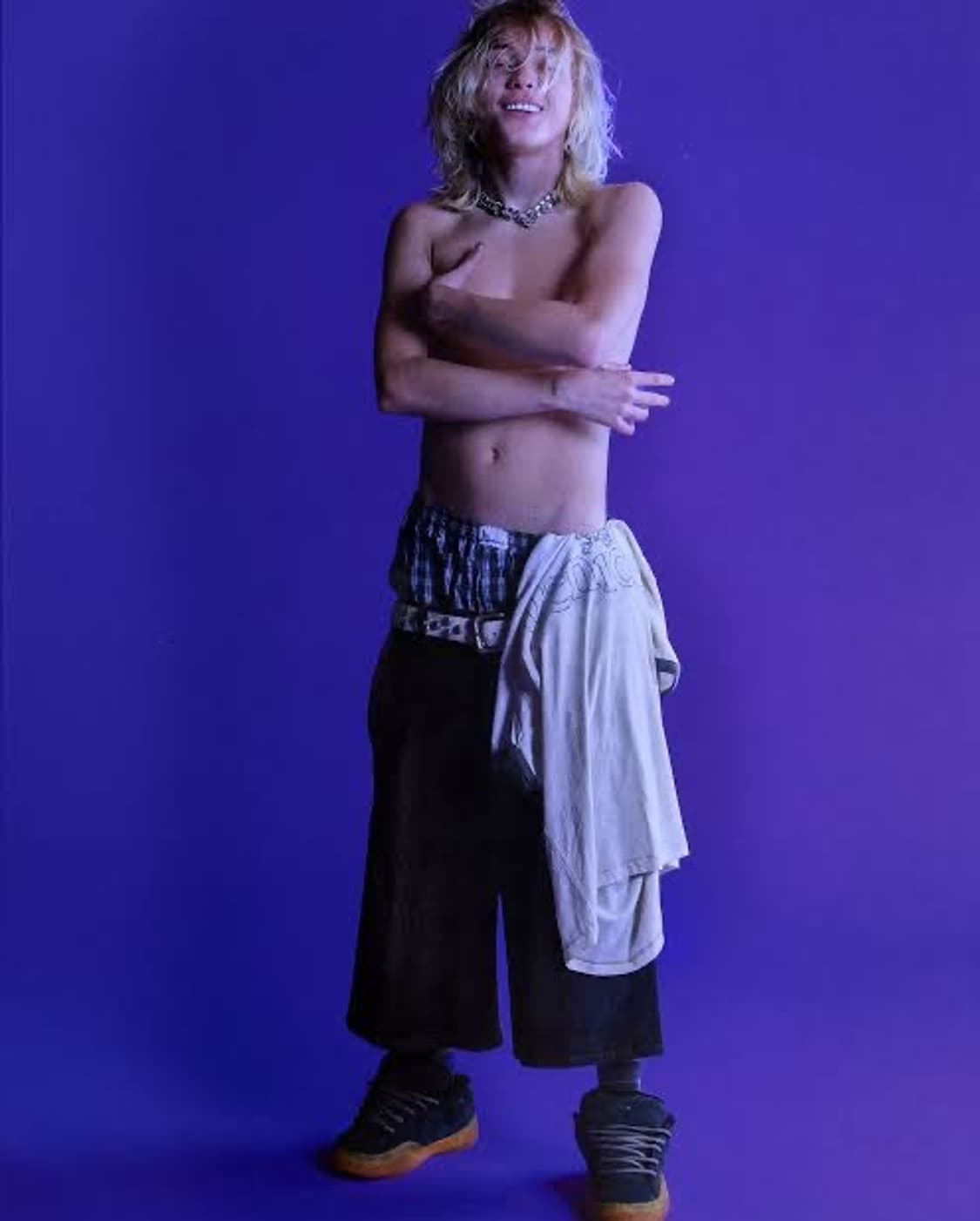 (S) ERL 스터드 벨트 ~ 32인치 상품이미지5