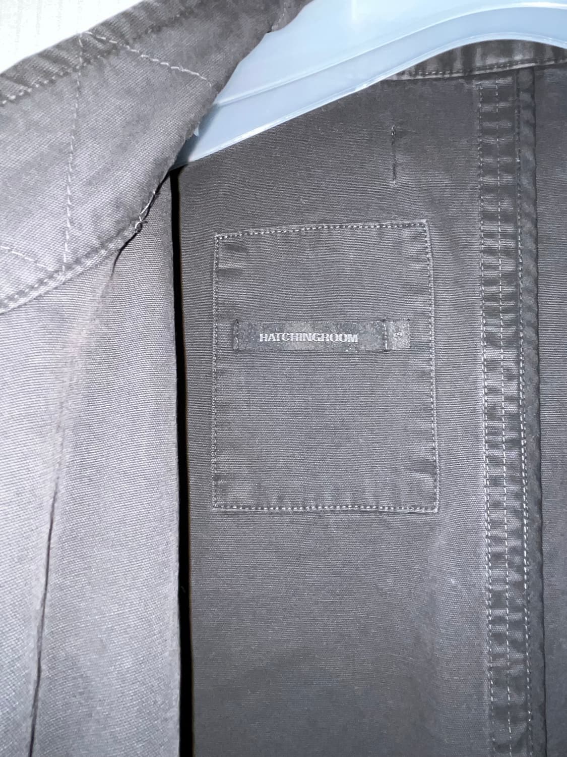  Mods Parka Over Dyed Blue Charcoal 상품이미지5