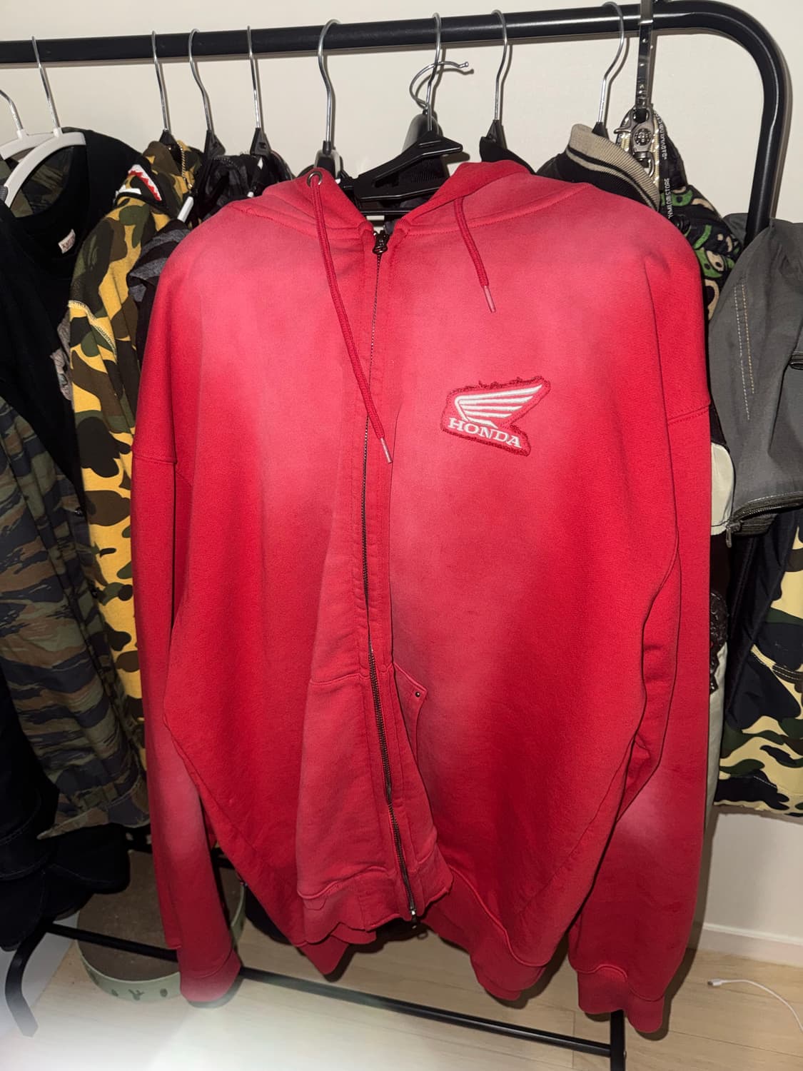 HONDA 혼다 후드집업 (새상품) XL 상품이미지1