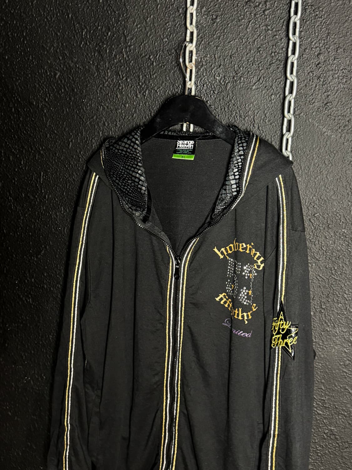 Strange Heaven – Studded Line Hoodie Jac 상품이미지2