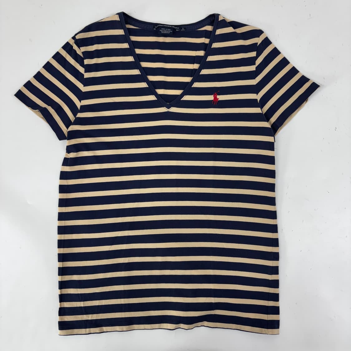 폴로 브이넥 반팔티 상품이미지4