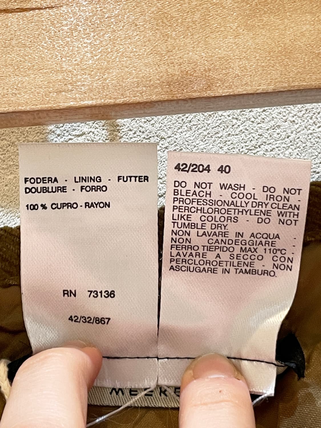 막스마라 겨울 울 미디 스커트 A946 상품이미지8