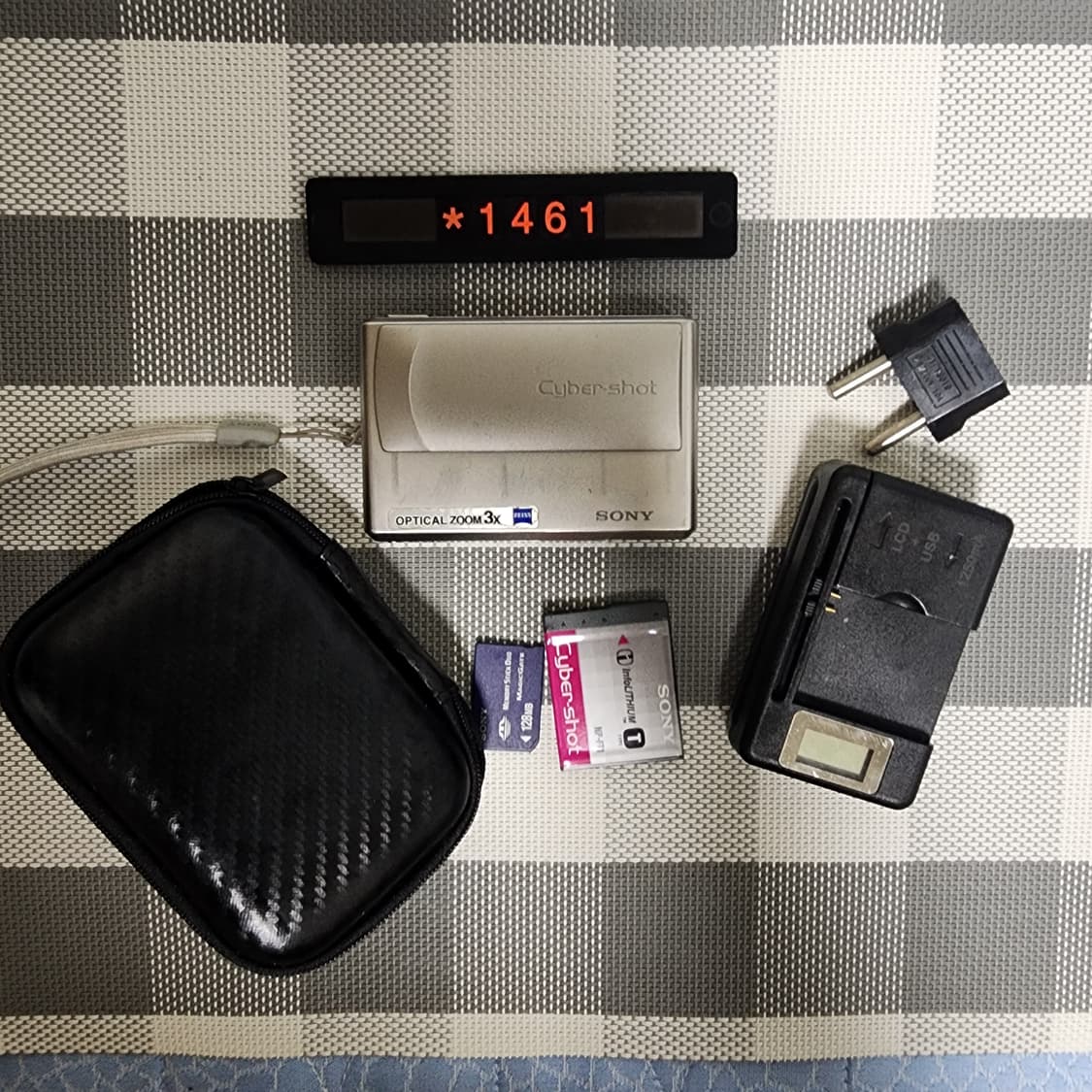 소니 사이버샷 DSC-T1 디지털카메라 파우치포함 상품이미지1