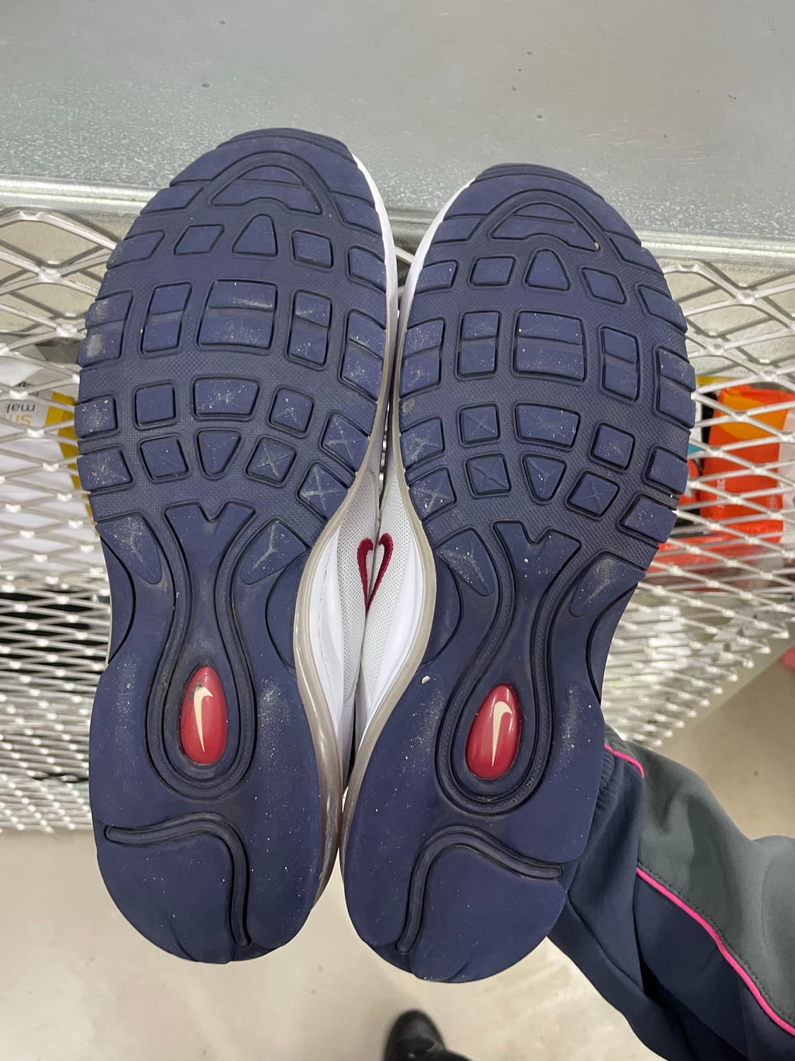 나이키 에어맥스 97 화이트 블랙 실버 285 상품이미지6