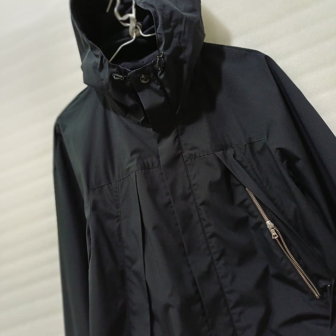 산드로 옴므 봄 가을 남성 L XL 바람막이 후드 자켓 블랙 사랑봉봉 상품이미지4