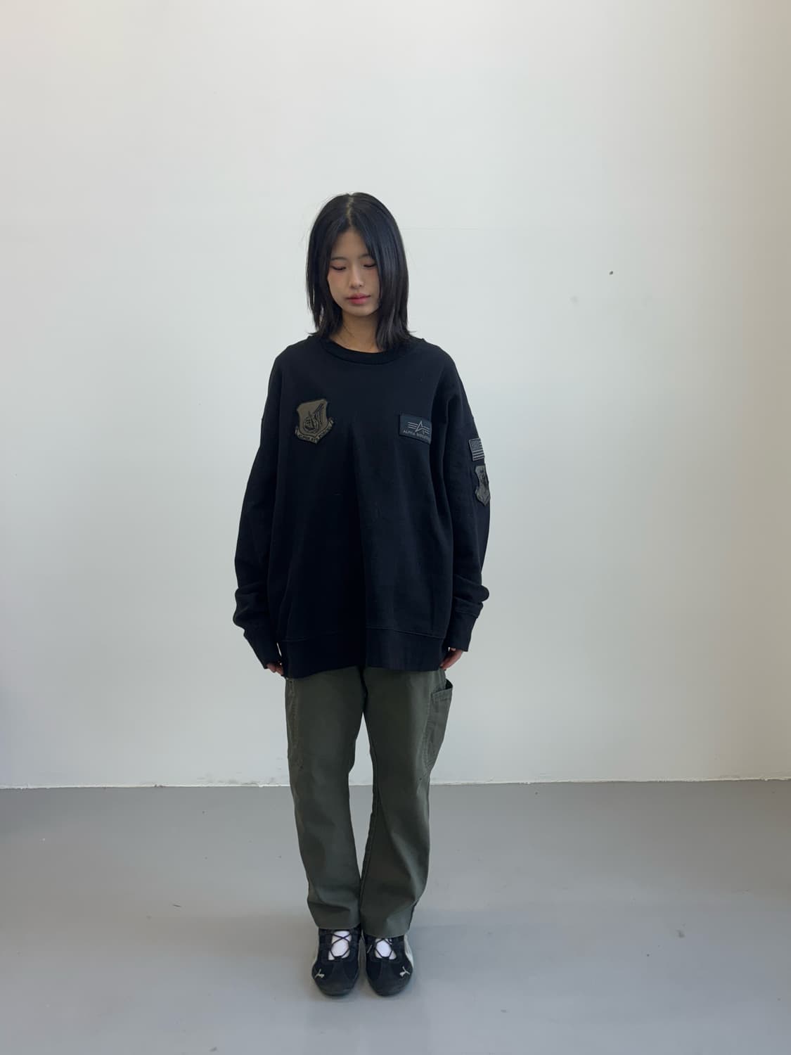 Alpha Industries Black Military mtm 상품이미지3