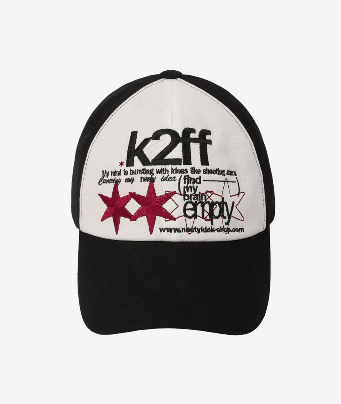 네스티킥 k2ff 엠프티 볼캡 모자 상품이미지1