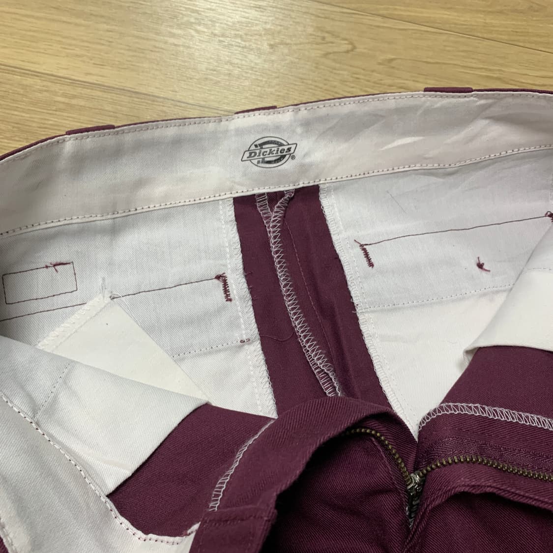 30)Dickies 디키즈 슈퍼 와이드 플레어 치노 팬츠 상품이미지3