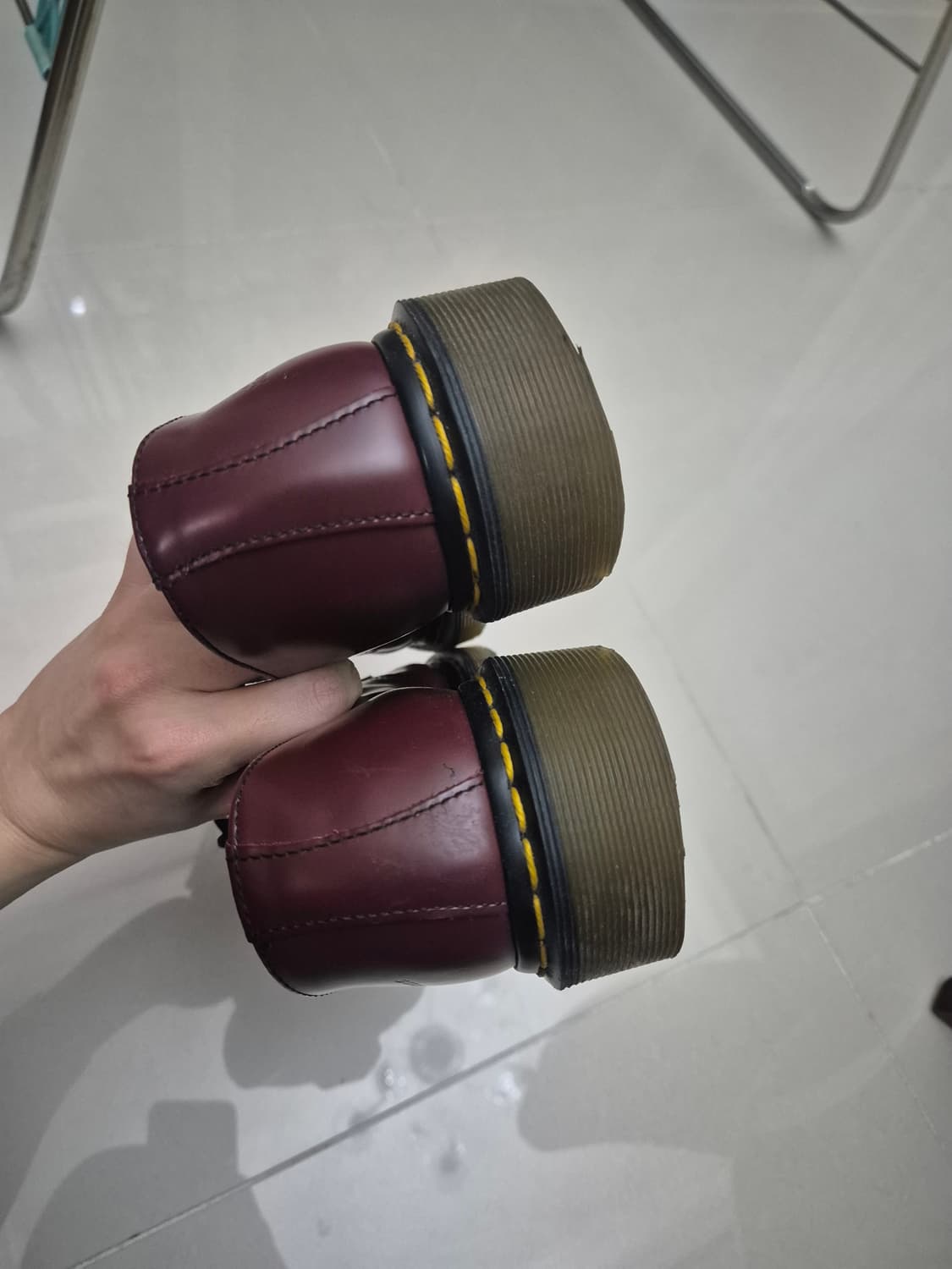 [260] 닥터마틴 1461 체리레드 uk7 상품이미지4