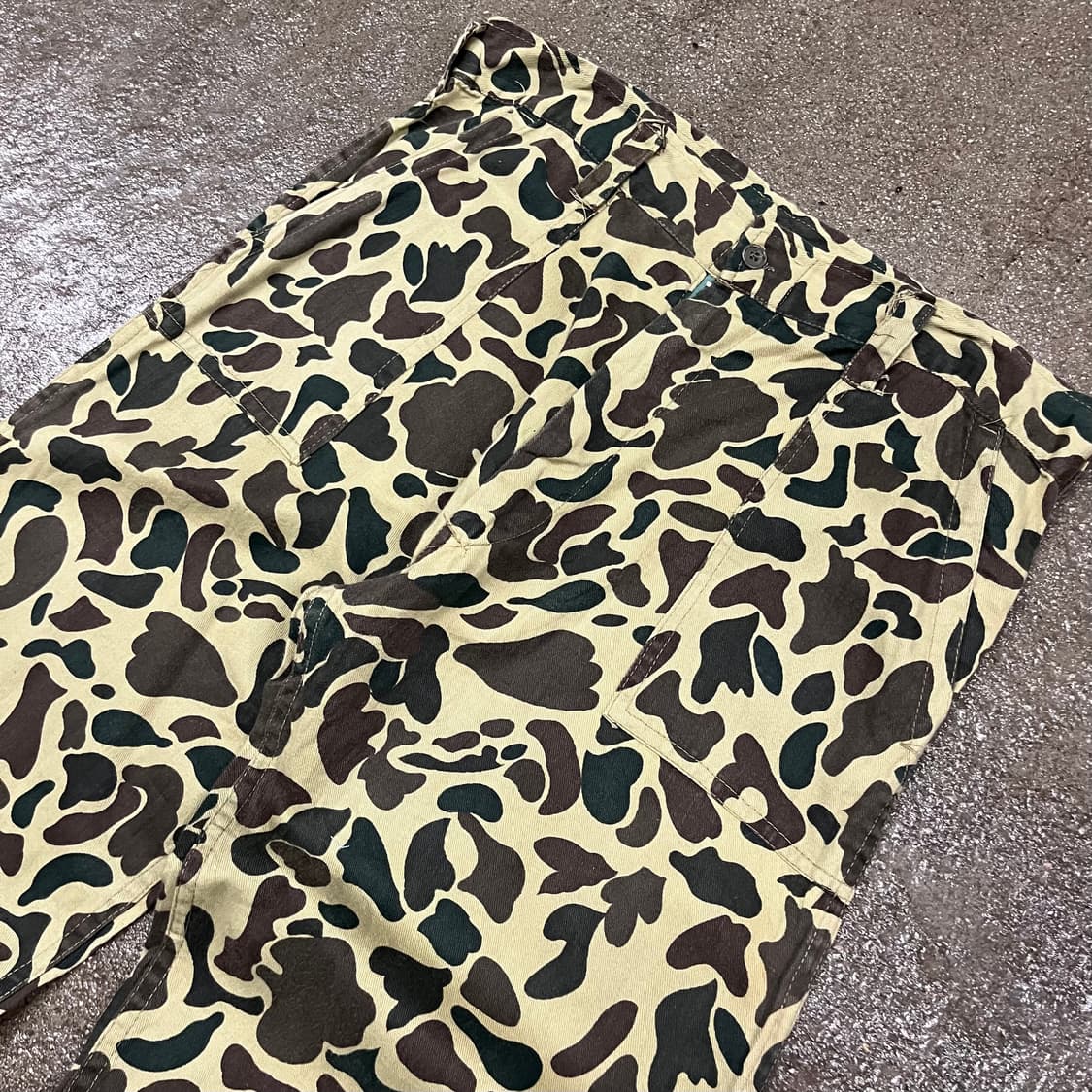 70-80s 빈티지 덕카모 헌팅 팬츠 (36“) 상품이미지3