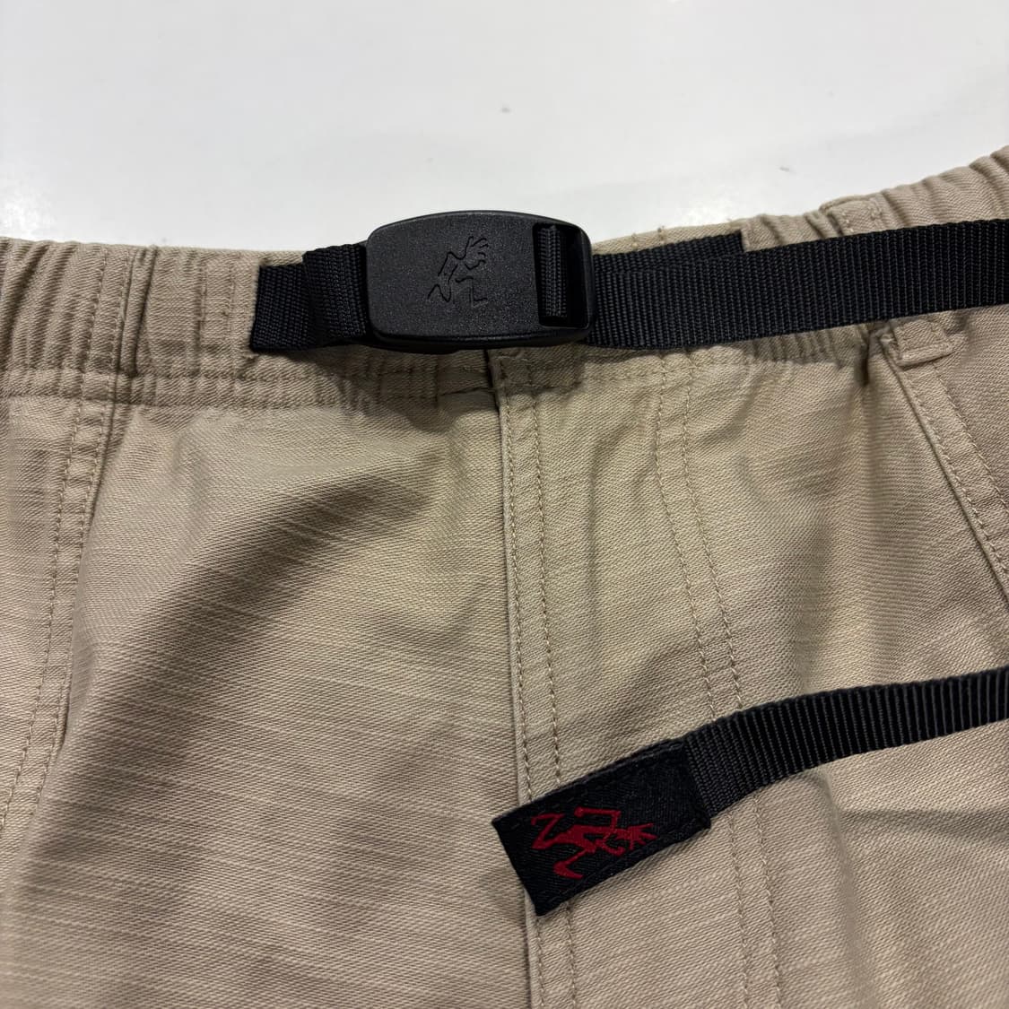 [L] 그라미치 코튼 면바지 벨트 팬츠 베이지 B489 상품이미지3