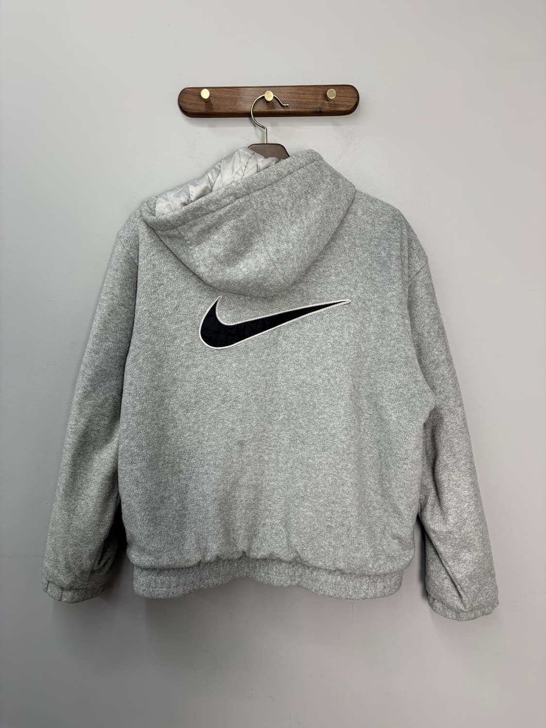 나이키 00s 올드스쿨 빅로고 플리스 후드자켓 A3535 상품이미지4