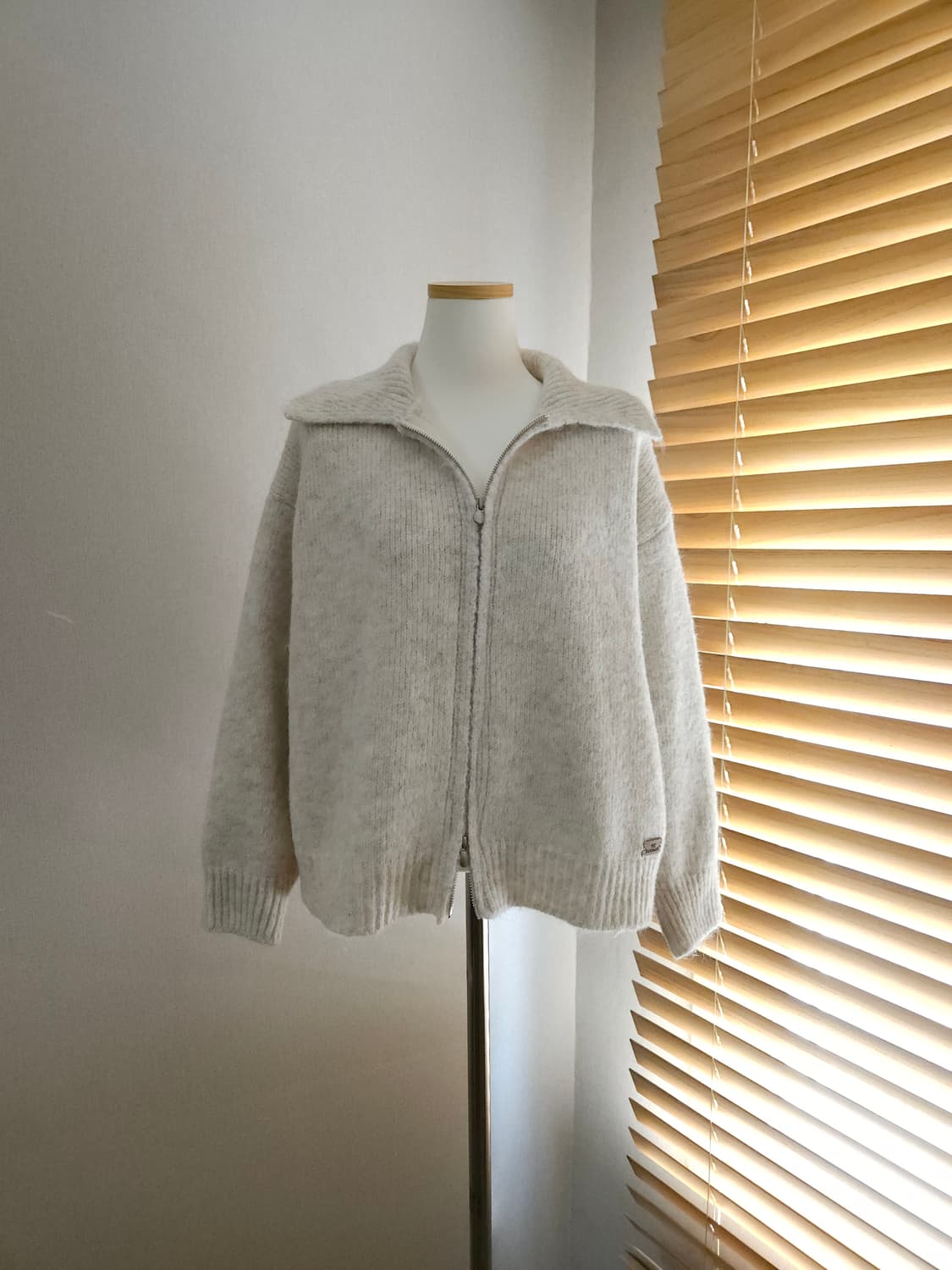 니트집업가디건 상품이미지1