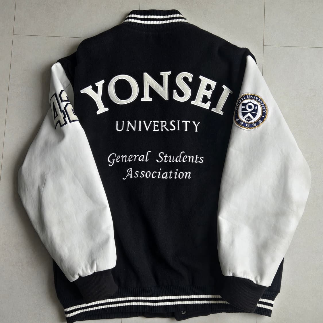 빈티지 2005 연세대학교 버시티 재킷  상품이미지1