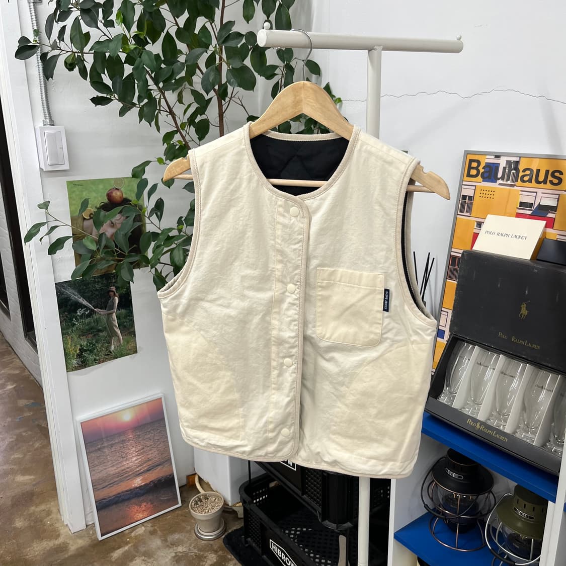 세인트제임스 리버시블 패딩 베스트 S 상품이미지7