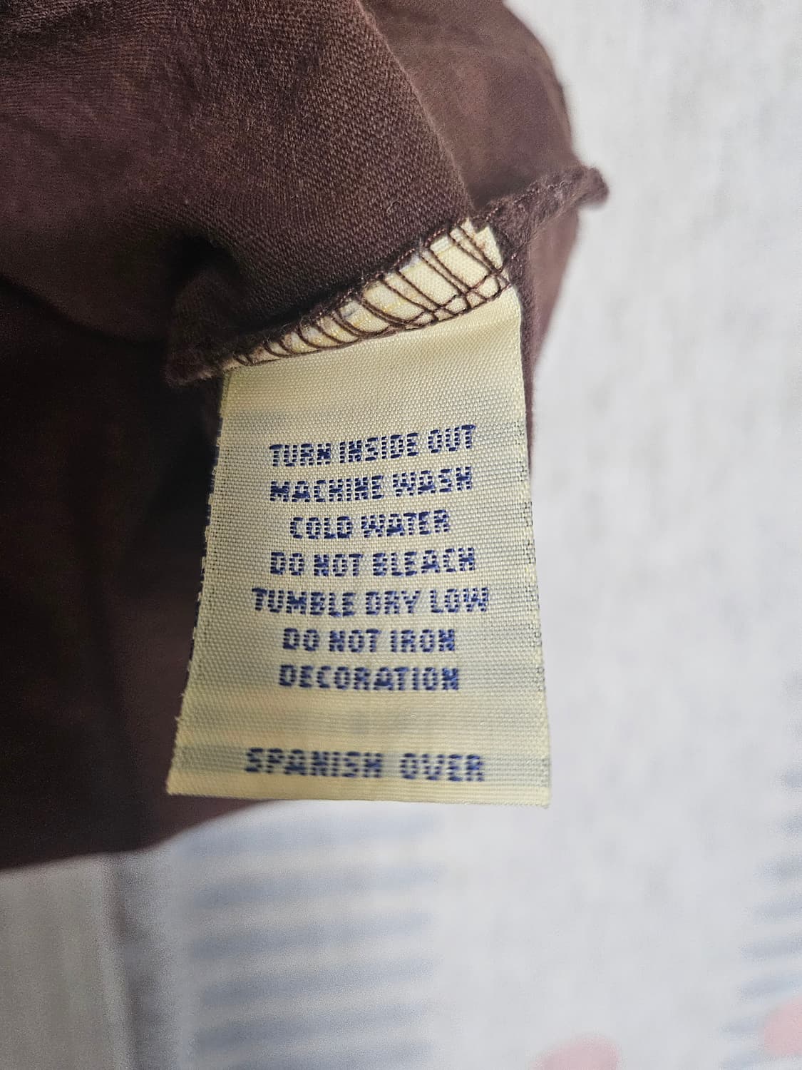 하드락카페 휴스턴 브라운 반팔 티셔츠 상품이미지4