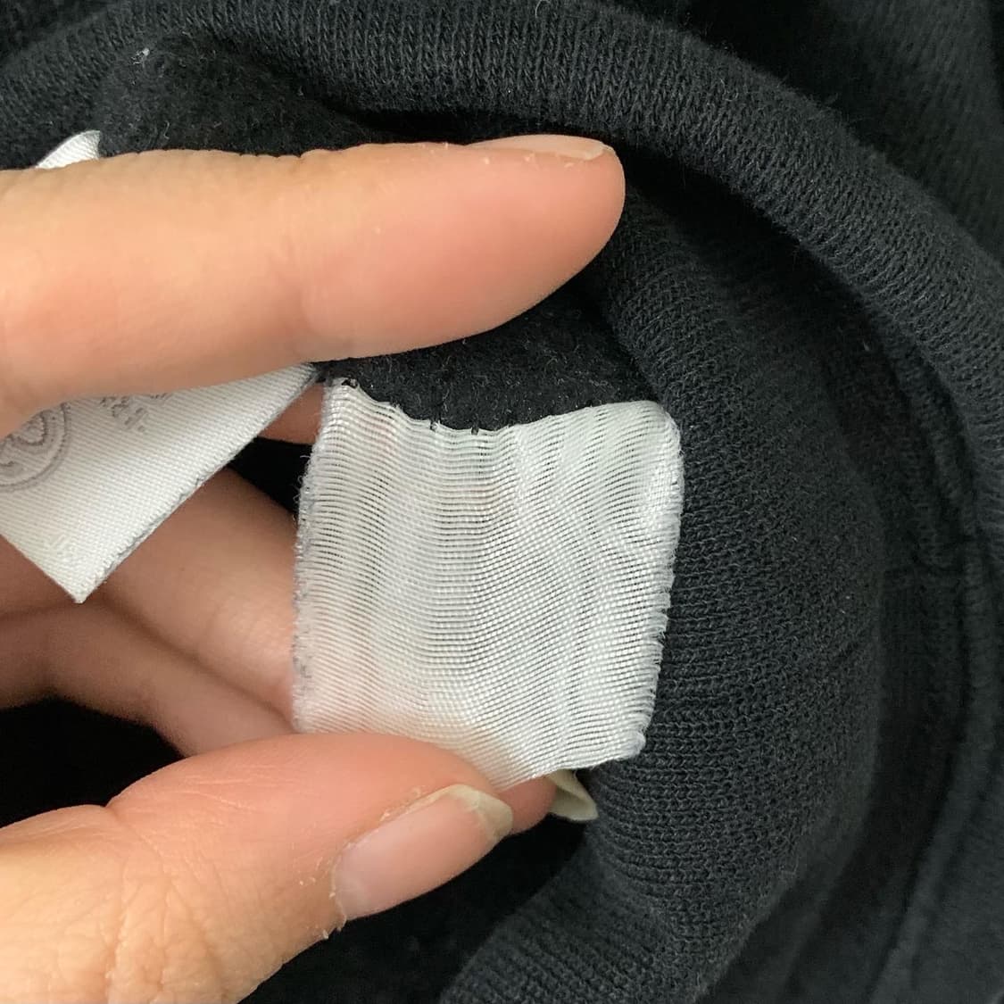 스투시 블랙 스마일로고 후드티 상품이미지6