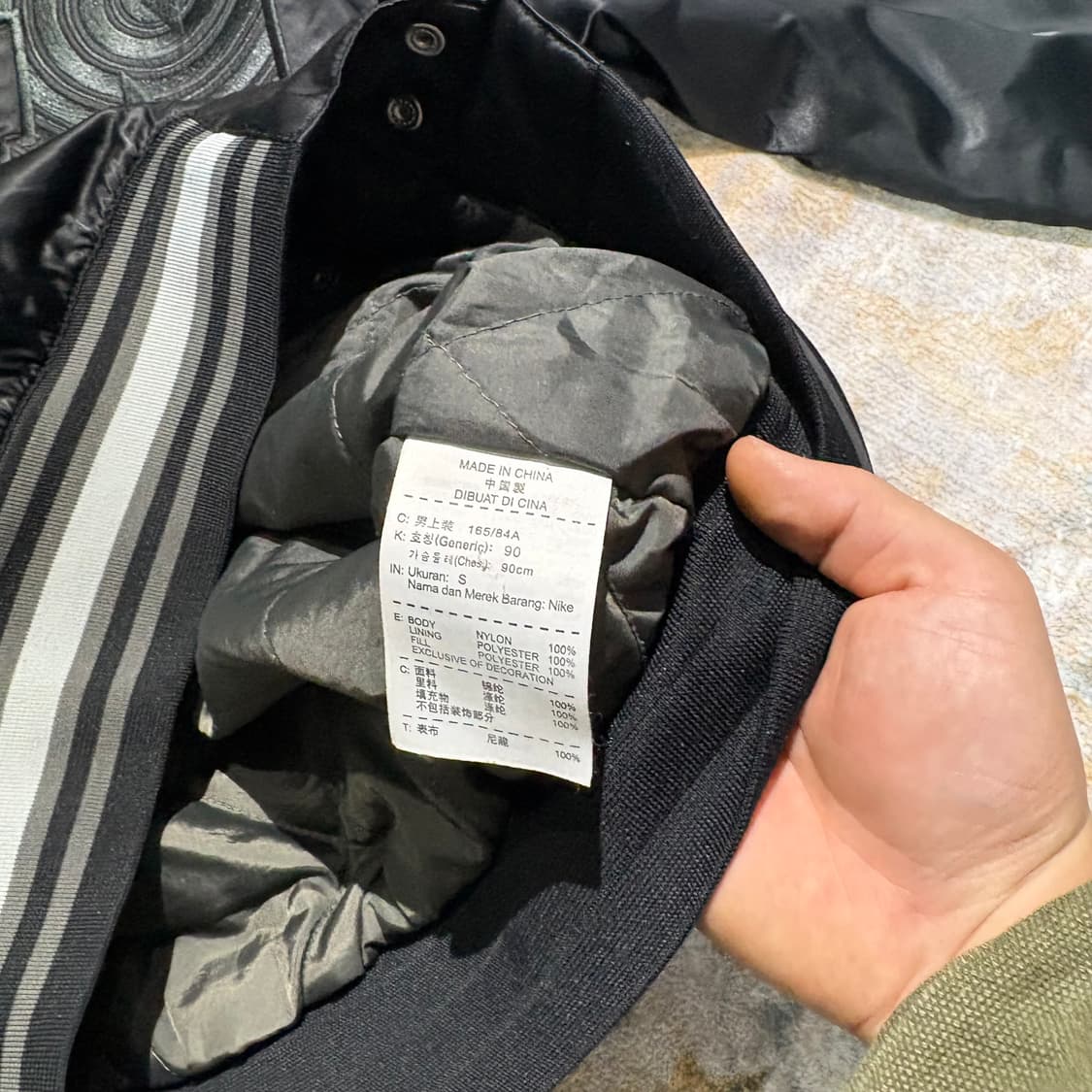 나이키 올드스쿨 빈티지 바시티 자켓 상품이미지8