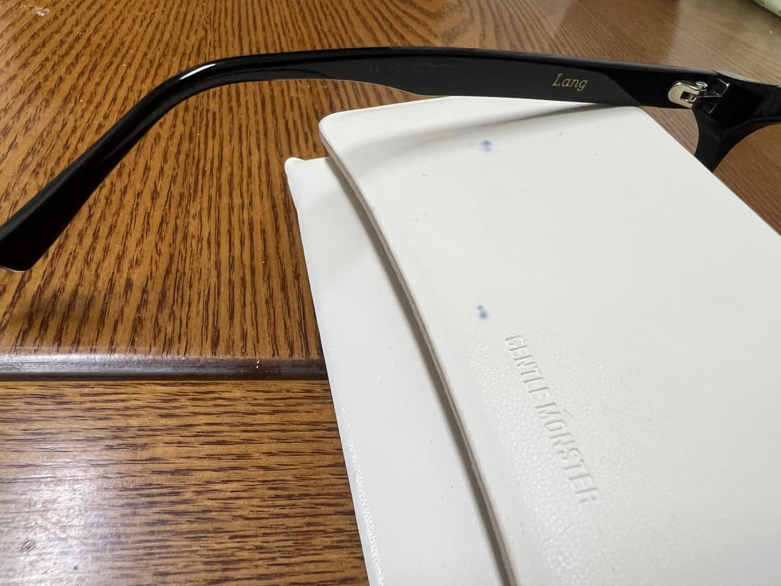 젠틀 몬스터 랭 01(OR) 블랙 오렌지 상품이미지5