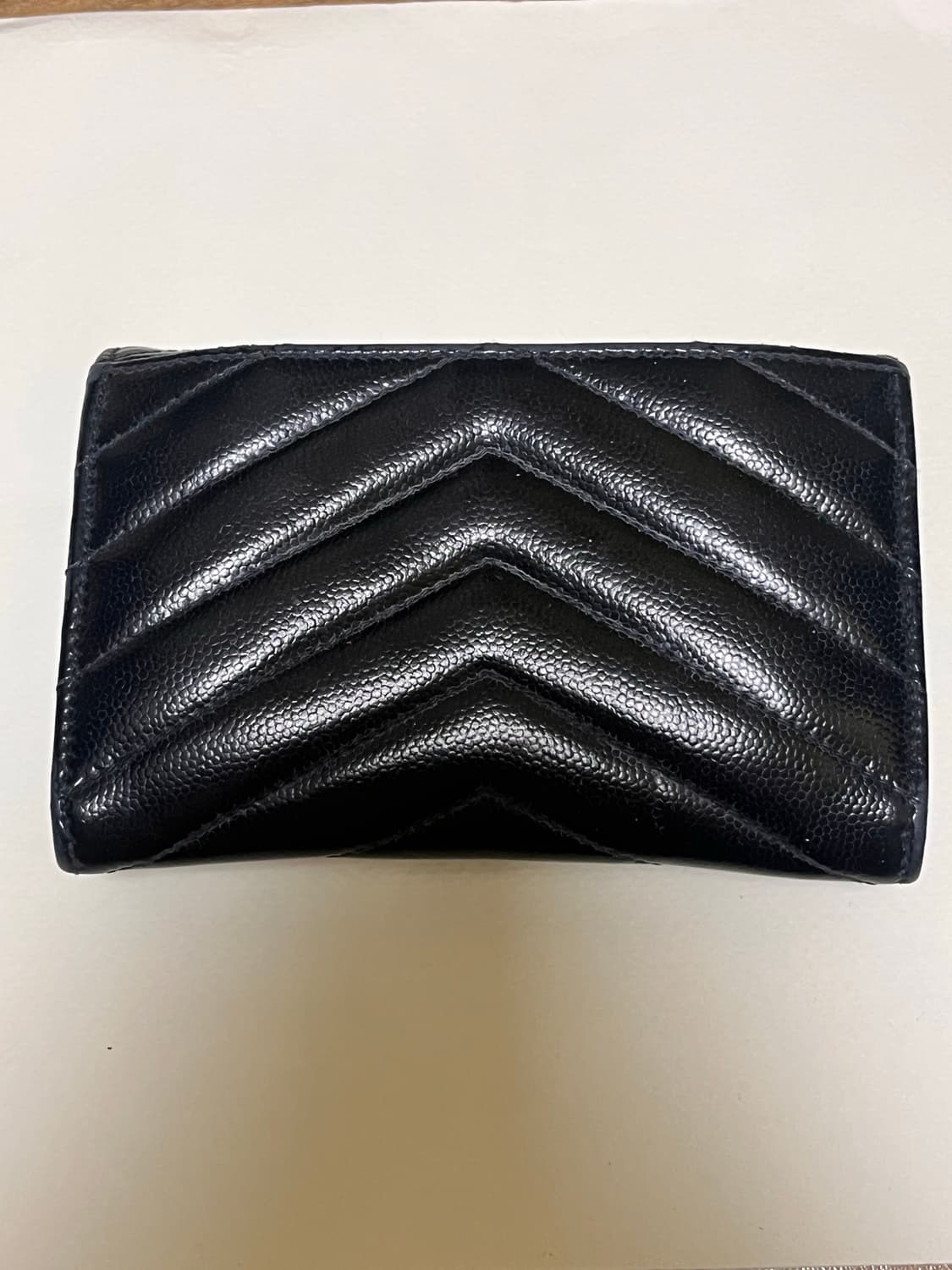 입생로랑 은장 블랙 반지갑(정품) 상품이미지2