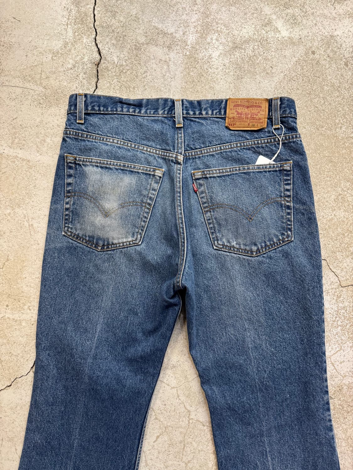 90s 리바이스 517 부츠컷 데님팬츠 usa 상품이미지8