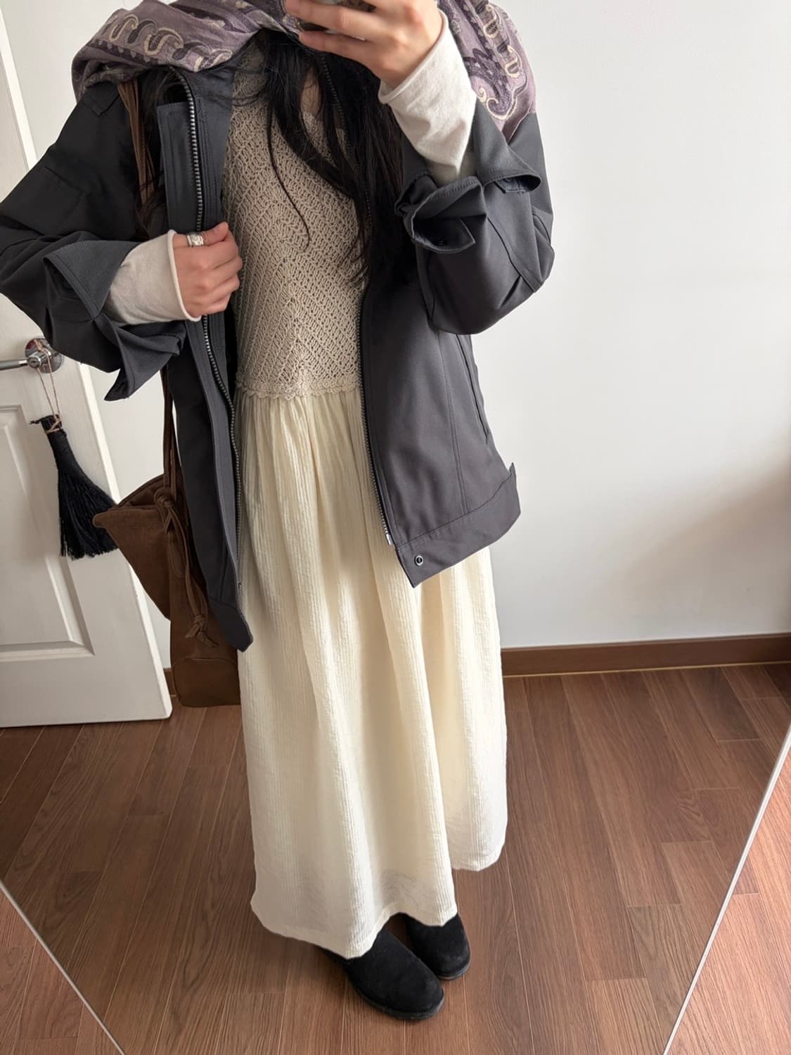 knit long dress 상품이미지5