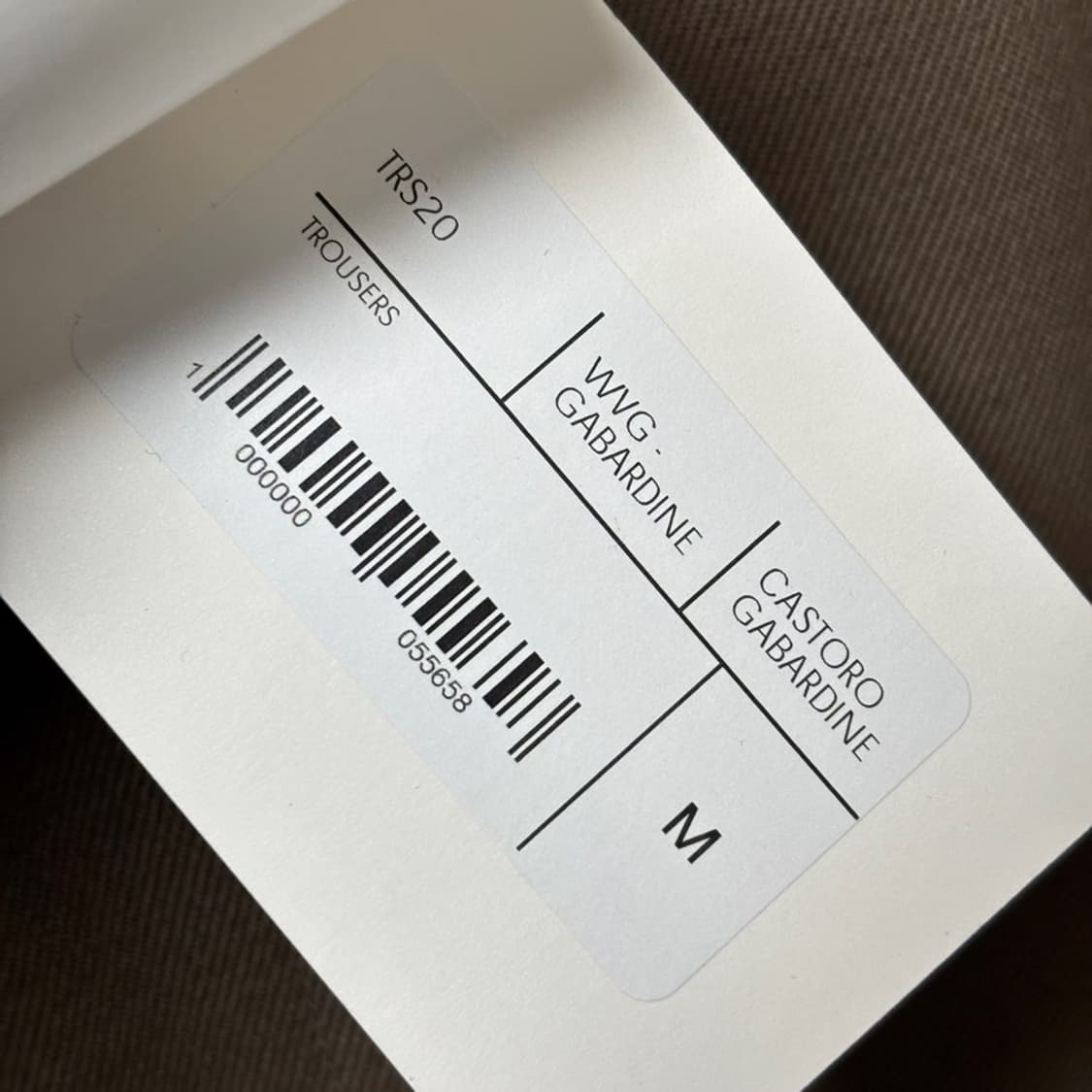 M) 리에르 개버딘 트라우저 상품이미지6