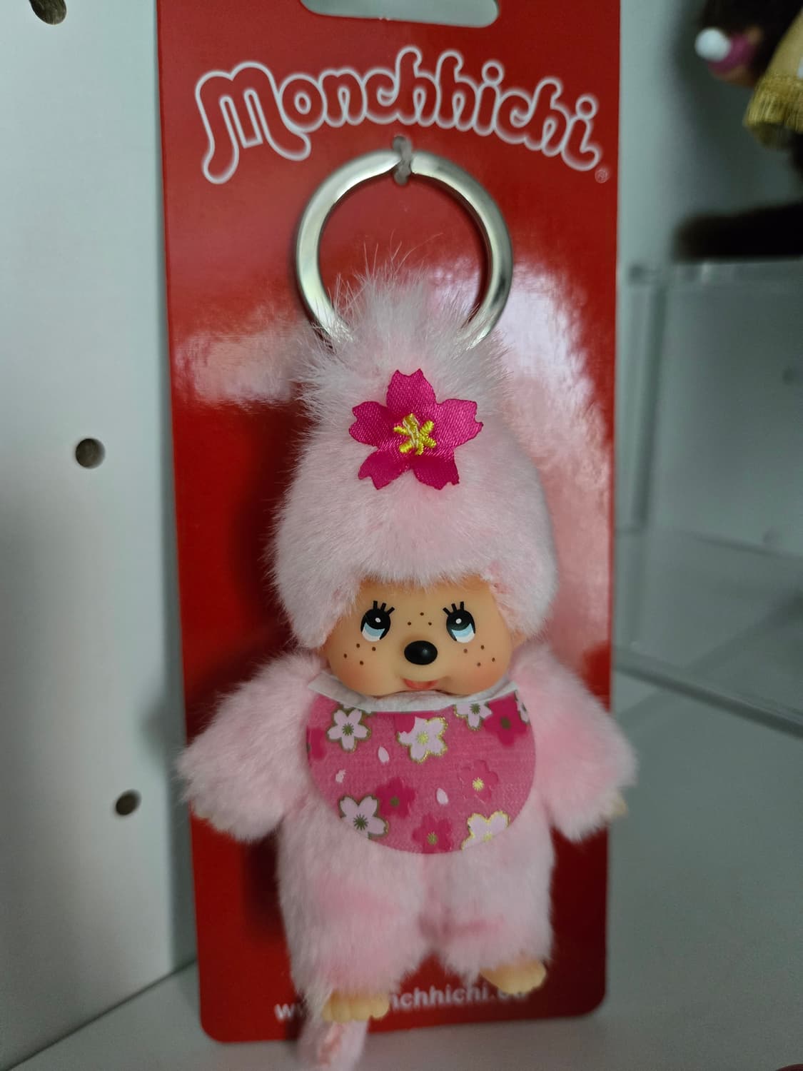 몬치치 벚꽃 키링 상품이미지1