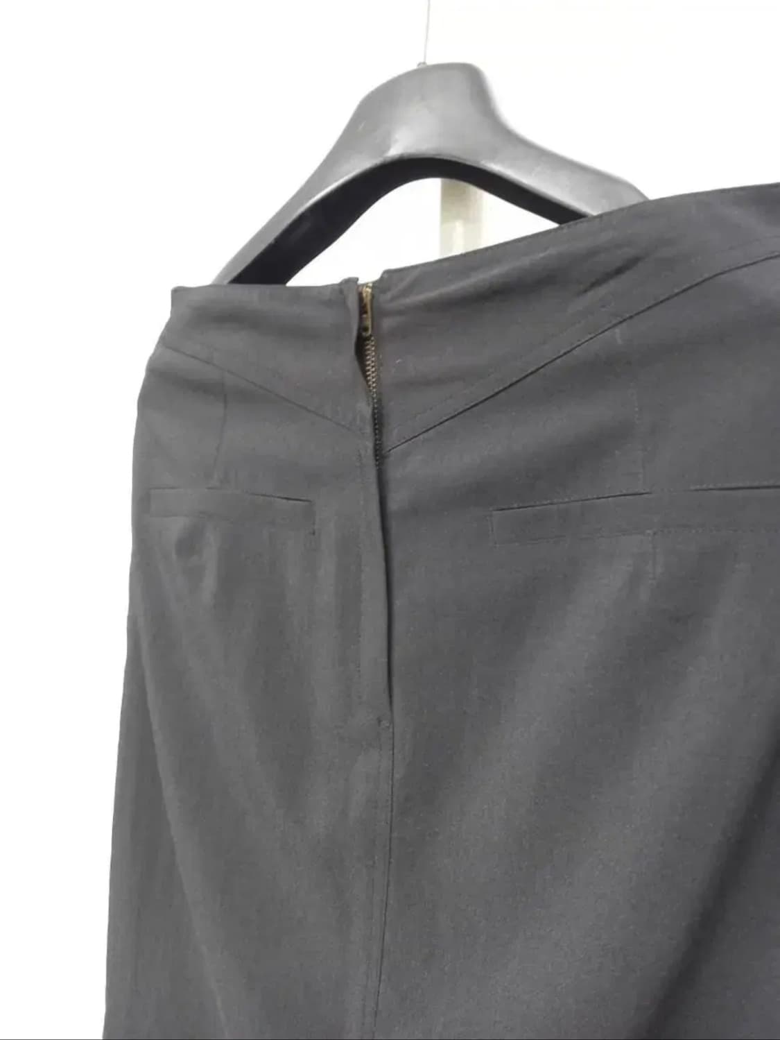 TIME 타임 블랙 춘하추 머에이드플레어 롱 스커트 44 상품이미지7