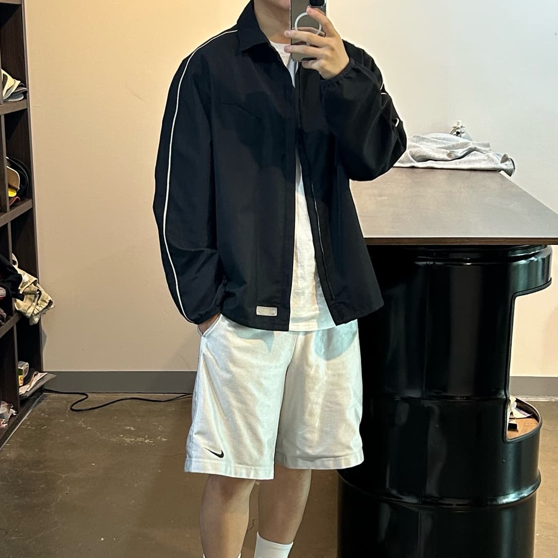 00s 나이키 미니멀 셔츠자켓 상품이미지8