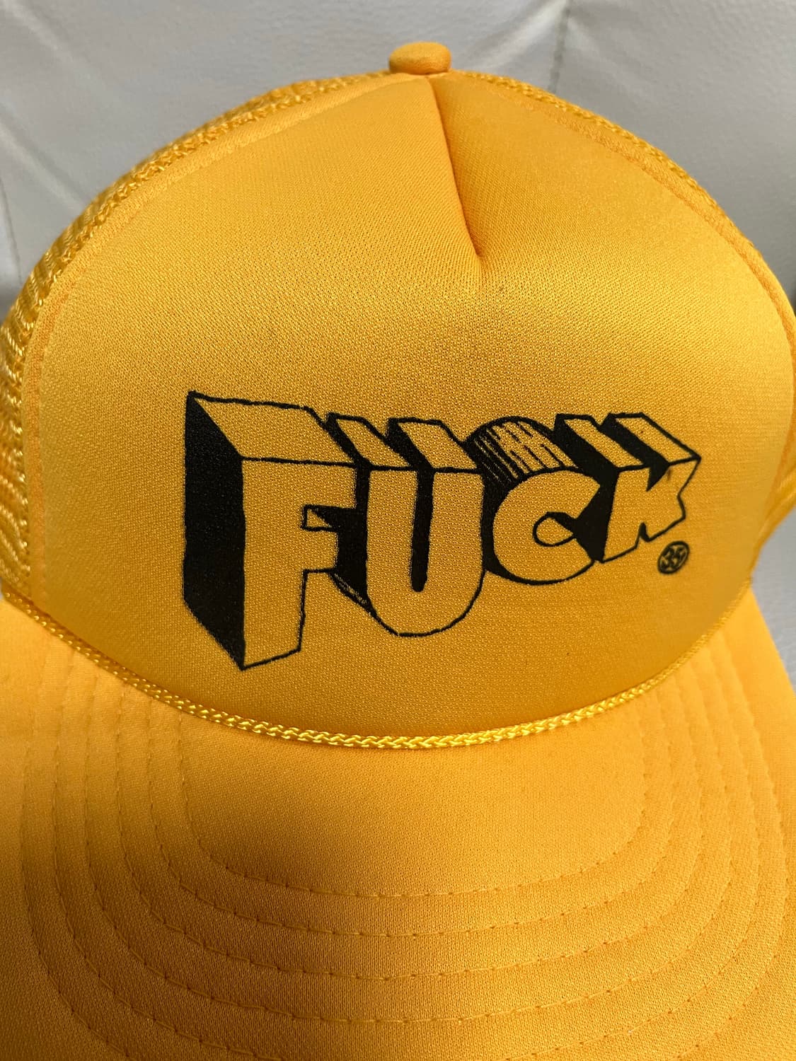 Supreme FUCK 매쉬캡 상품이미지2