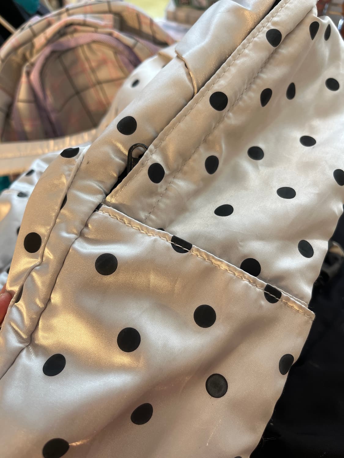 시스터제니 실버 도트 백팩 ➰ 상품이미지10