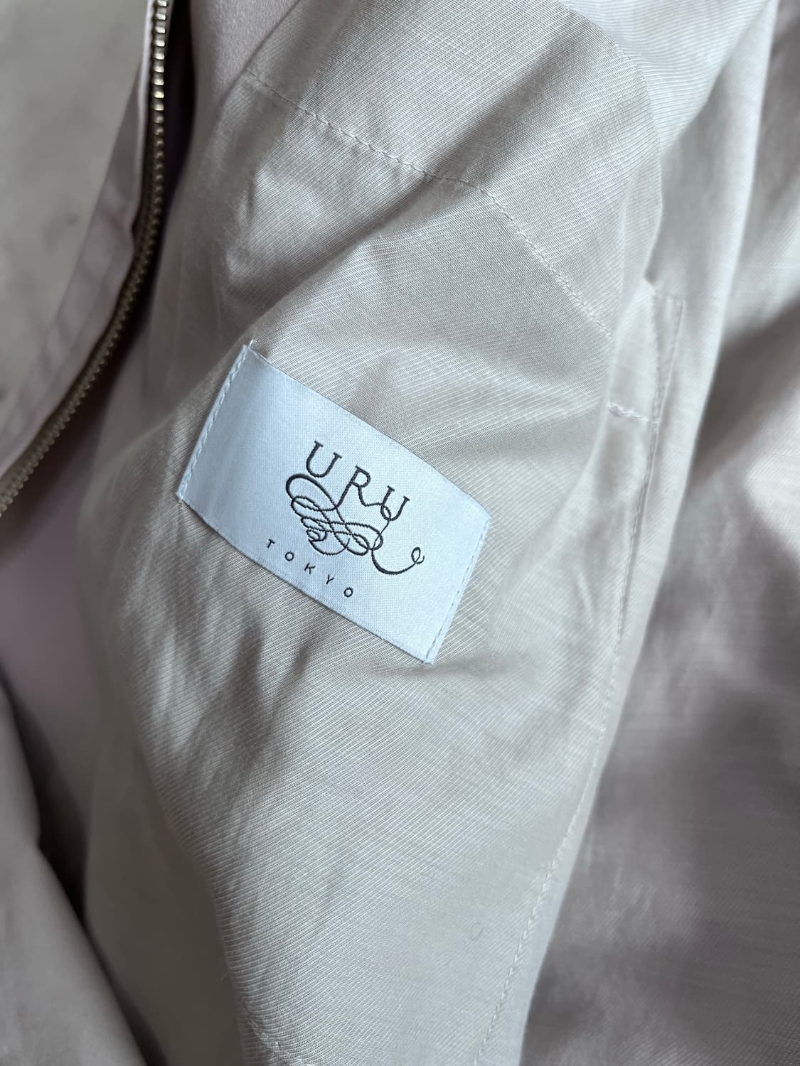 URU tokyo oversized zip up 1size 상품이미지7