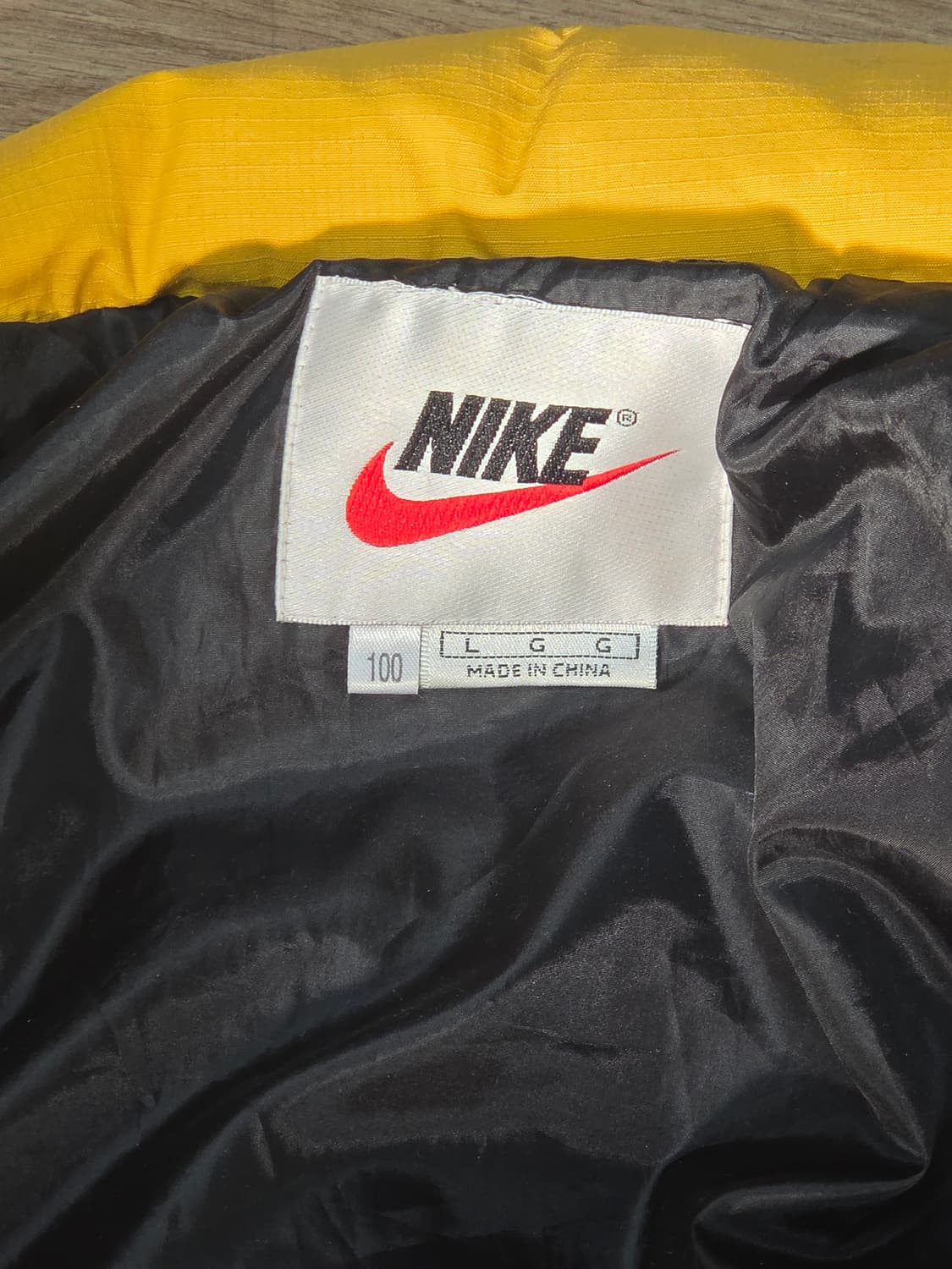 나이키 00s 립스탑 뉴챔프 올드스쿨 병아리 덕다온 패딩자켓 상품이미지4