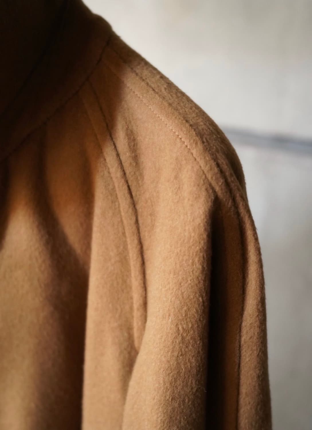 “올드“ 버버리 발마칸 코트 캬라멜컬러  상품이미지8