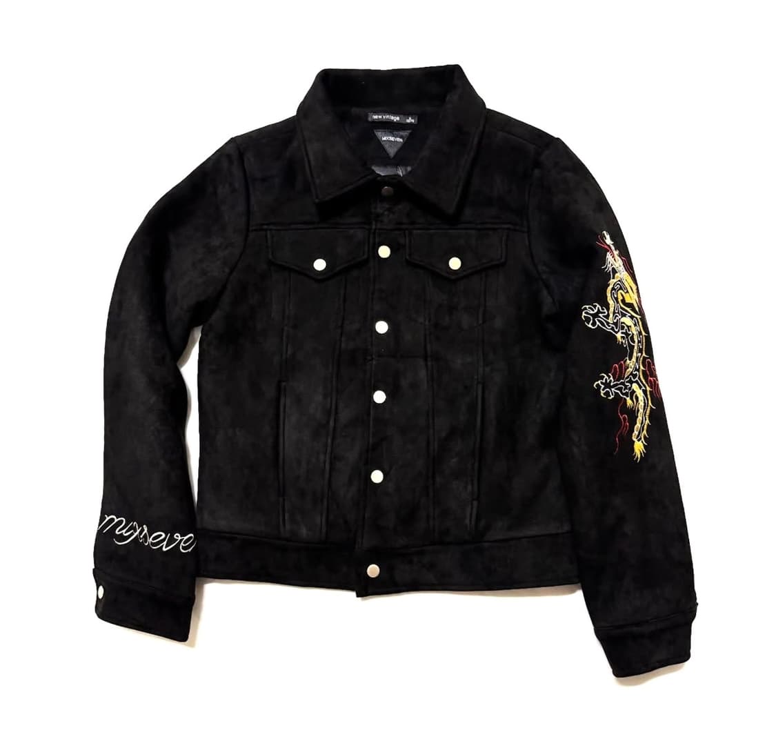 Mixseven - 자수 무통 자켓 상품이미지3