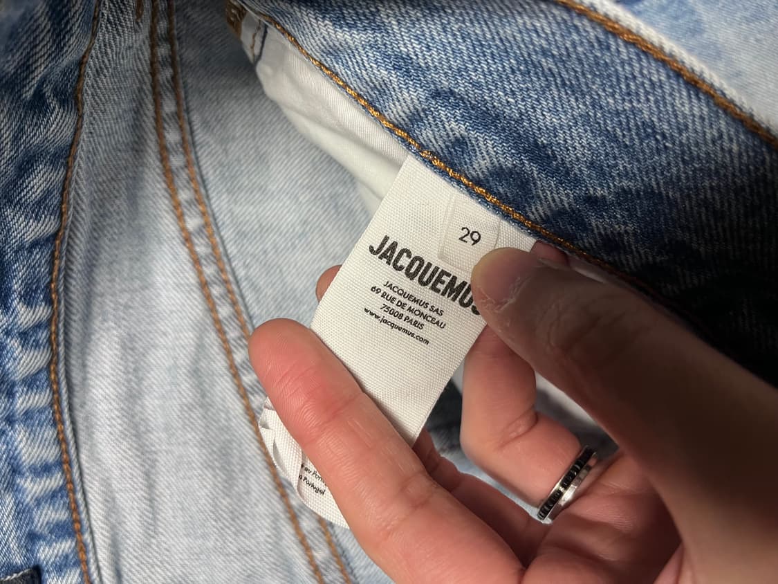 자크뮈스 jacqumus 데님 중청 상품이미지4