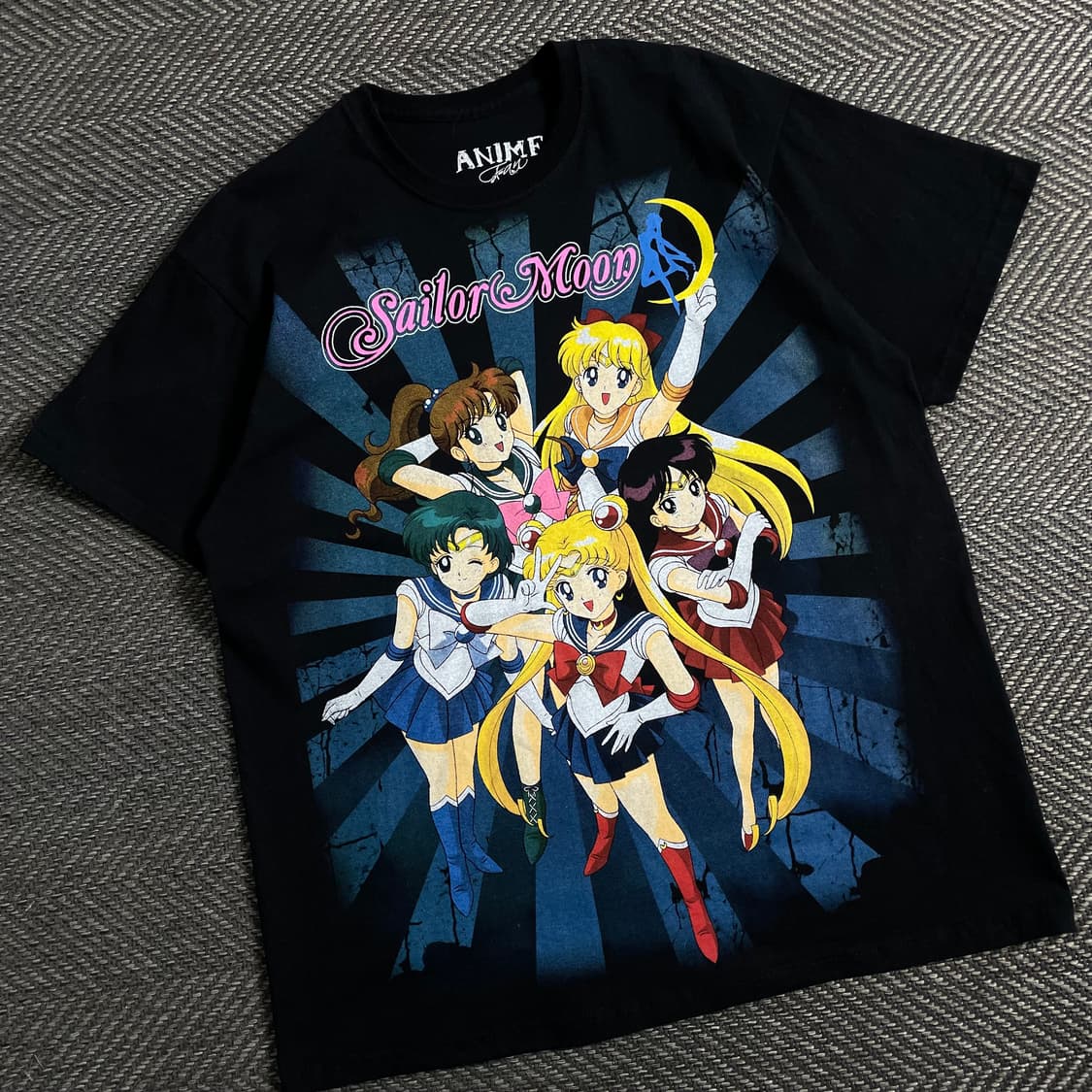 90s USA 빈티지 세일러문 티셔츠y 3872 상품이미지1