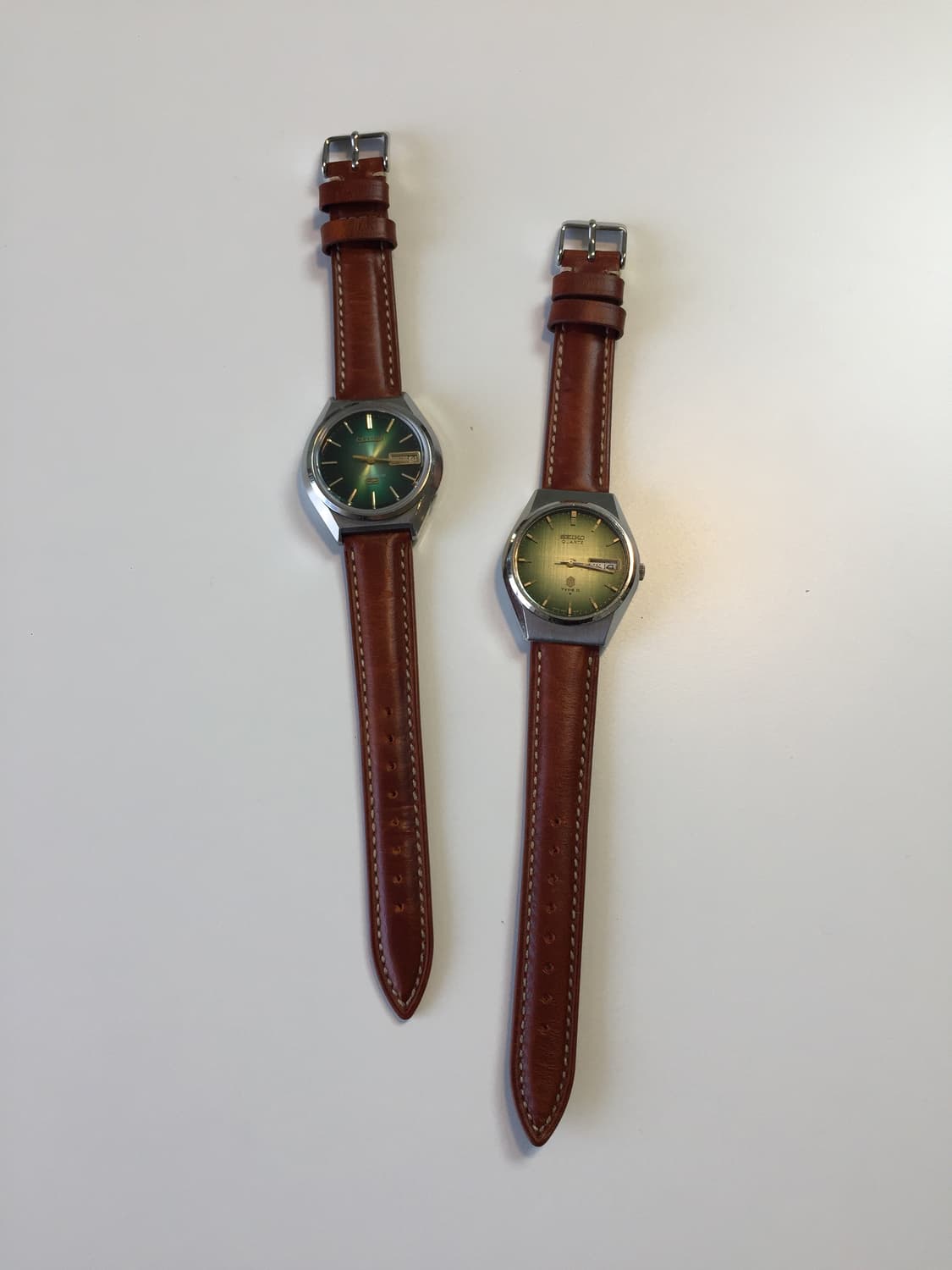 👞🧤70s brown-green quartz👞🧤🌲 상품이미지1