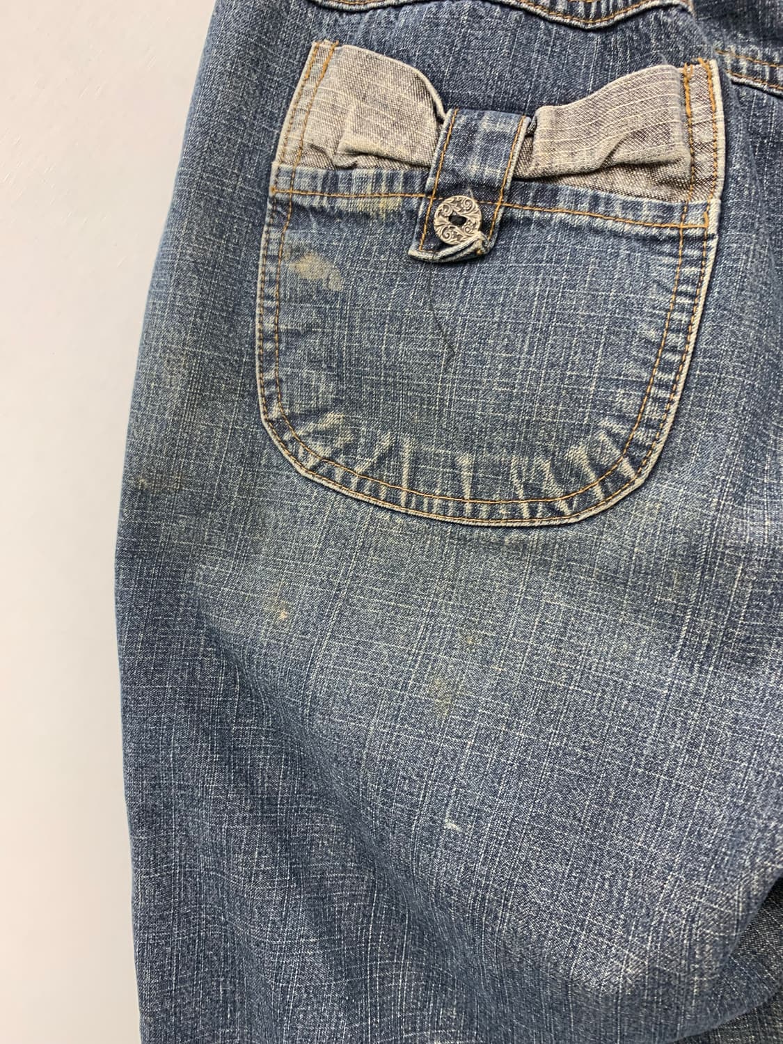 재패니즈 패치 데님 팬츠 상품이미지7