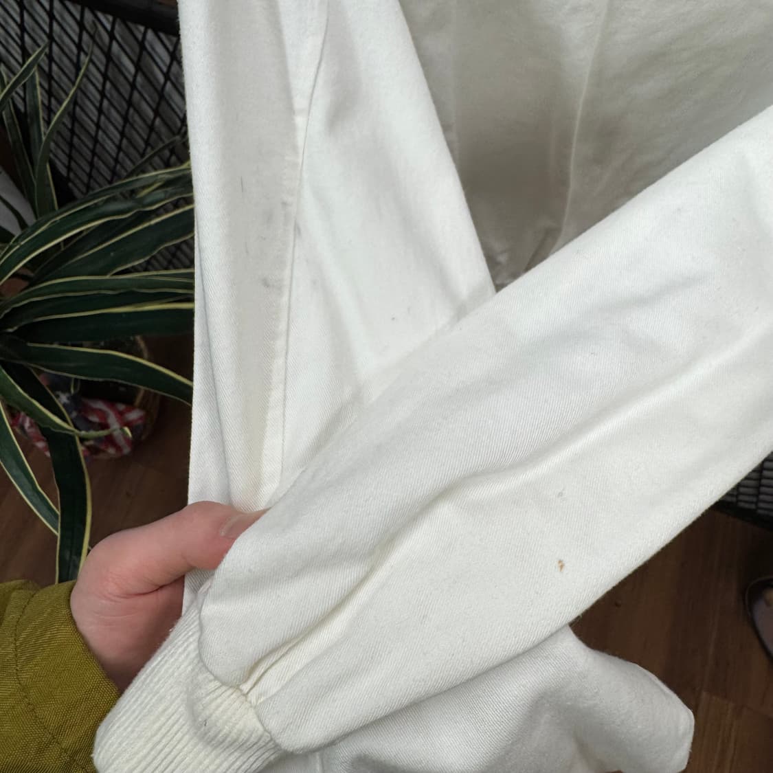 80s 도쿄 디즈니랜드 블루종 전면 미키마우스 로고 포인트 화이트 상품이미지8